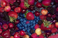 Superfood Poster Print by Alixandra Mullins showcasing vibrant colors and design.