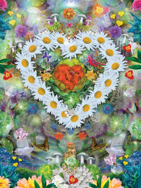 Forest Heart Poster Print by Alixandra Mullins showcasing nature's beauty.