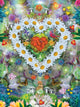 Forest Heart Poster Print by Alixandra Mullins showcasing nature's beauty.
