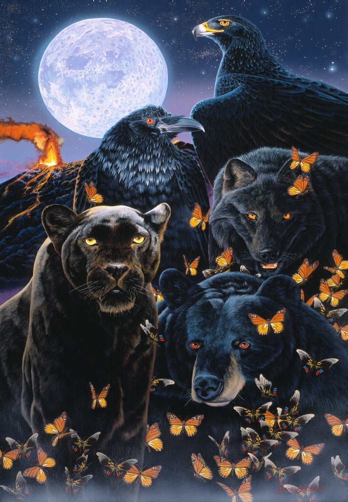 Ebony Poster Print by Graeme Stevenson showcasing rich tones and intricate details.