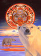 Polar Legends Poster Print by Graeme Stevenson showcasing the Arctic landscape.