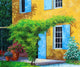 In the Shade of the Arbor Art Print by Jean-Marc Janiaczyk, serene nature scene