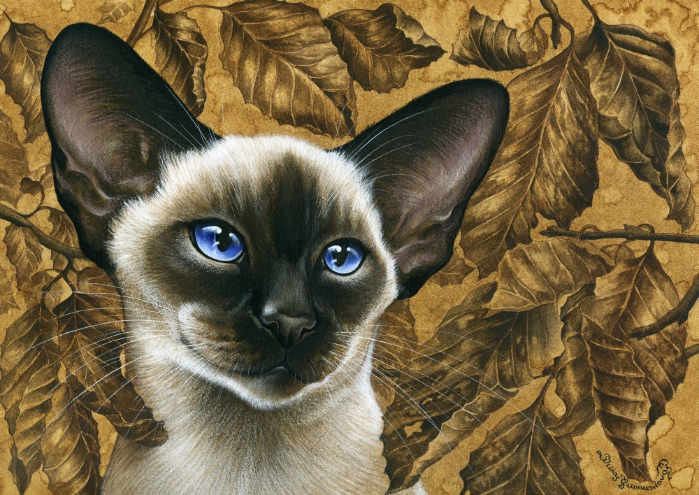 Another Autumn Poster Print by Irina Garmaschova-Cawton showcasing vibrant fall colors.