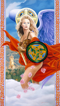 Celtic Pride Poster Print by Graeme Stevenson showcasing vibrant colors and intricate designs.