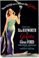 Gilda Movie Poster Print showcasing classic cinema artwork.