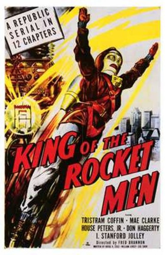 King of the Rocket Men Movie Poster Print - Vintage Film Art