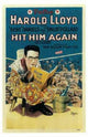 Hit Him Again movie poster print showcasing vibrant colors and bold design.