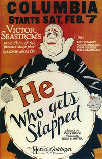 He Who Gets Slapped Movie Poster Print showcasing classic cinema art.