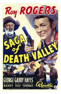 Saga of Death Valley Movie Poster Print showcasing dramatic landscapes