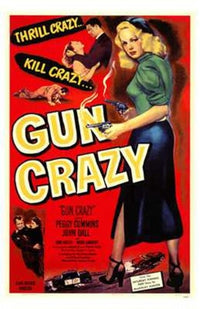 Gun Crazy Movie Poster Print featuring iconic film imagery.