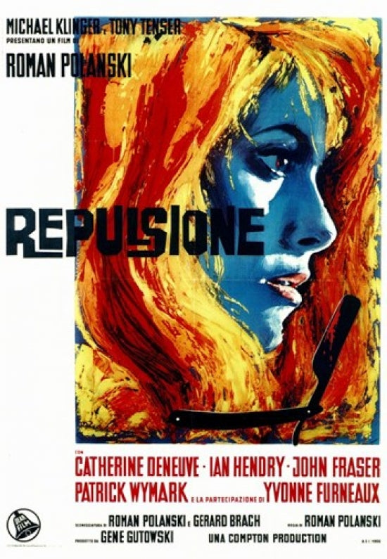 Repulsion Movie Poster Print featuring iconic imagery from the film.