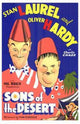 Sons of the Desert Movie Poster showcasing classic film humor.
