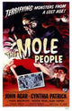 The Mole People Movie Poster featuring a classic film design.