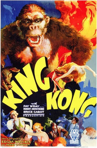 King Kong Movie Poster Print showcasing classic film artwork.