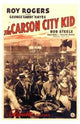 The Carson City Kid Movie Poster Print showcasing classic western film art.