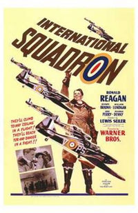 International Squadron Movie Poster Print showcasing aviation adventure.