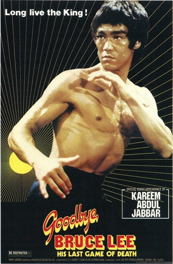 Goodbye Bruce Lee Movie Poster Print showcasing the iconic martial artist.