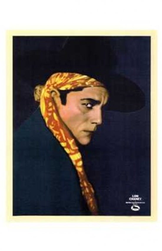 Lon Chaney Movie Poster Print showcasing classic cinema art.
