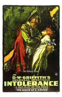 Intolerance Movie Poster Print showcasing classic film themes.