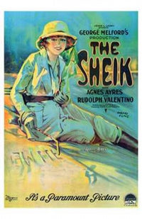 The Sheik Movie Poster Print showcasing classic film art.