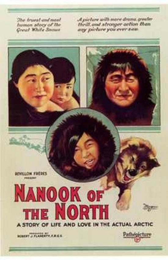 Nanook of the North Movie Poster Print showcasing Arctic life.