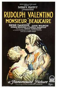 Monsieur Beaucaire Movie Poster Print showcasing classic film art.