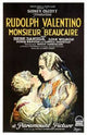 Monsieur Beaucaire Movie Poster Print showcasing classic film art.