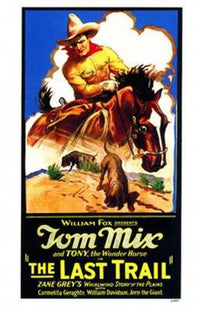 The Last Trail Movie Poster Print showcasing classic cinema art.