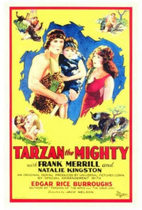 Tarzan the Mighty c.1928 movie poster art print.