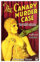 The Canary Murder Case Movie Poster Print showcasing classic cinema art.