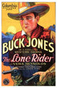The Lone Rider Movie Poster Print featuring a classic design.