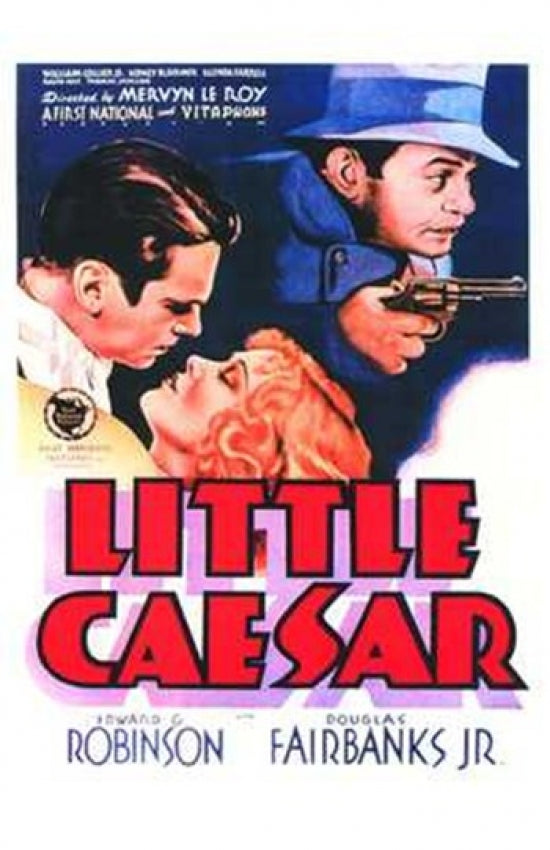 Little Caesar Movie Poster Print showcasing 1931 film artwork.