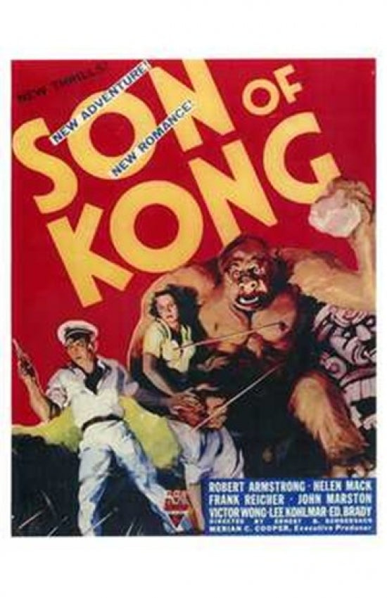 Son of Kong Movie Poster Print showcasing classic cinema artwork.