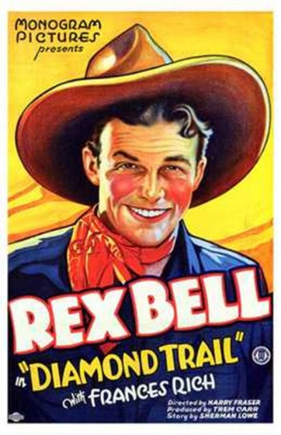 Diamond Trail Movie Poster Print featuring vibrant colors and cinematic design.