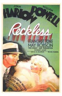 Reckless Movie Poster Print showcasing cinematic action and drama.