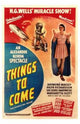 Things to Come Movie Poster Print - A classic sci-fi artwork.