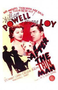 After the Thin Man movie poster print showcasing classic cinema art.