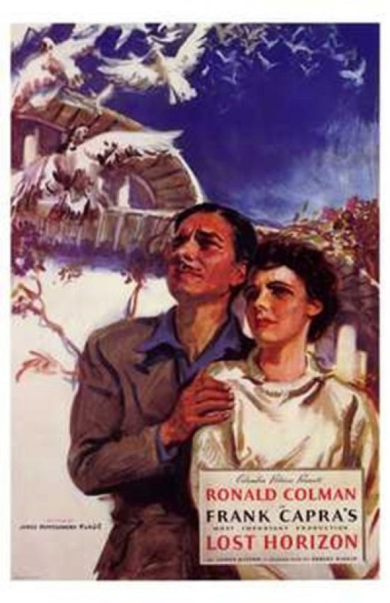 Lost Horizon Movie Poster Print featuring classic film imagery.