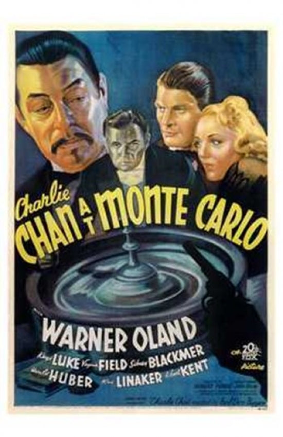 Charlie Chan At Monte Carlo Movie Poster Print showcasing classic cinema.
