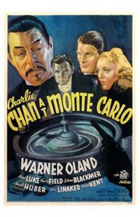Charlie Chan At Monte Carlo Movie Poster Print showcasing classic cinema.