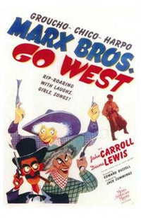Go West Movie Poster - Classic Film Art