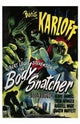 Body Snatcher Movie Poster Print showcasing eerie film art.