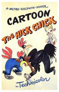 The Hick Chick Movie Poster Print showcasing vibrant colors and playful design.