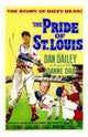 The Pride of St Louis Movie Poster Print showcasing classic cinema art.