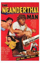 Neanderthal Man Movie Poster Print featuring prehistoric themes.