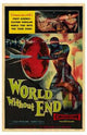 World Without End movie poster showcasing classic sci-fi artwork.