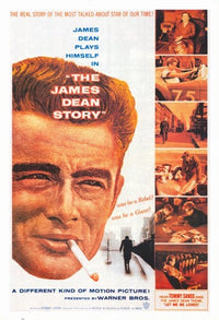 The James Dean Story Movie Poster Print