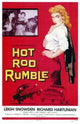 Hot Rod Rumble Movie Poster Print showcasing classic automotive culture.