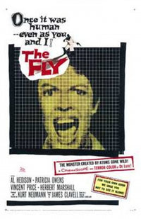 The Fly Movie Poster Print featuring iconic horror imagery.
