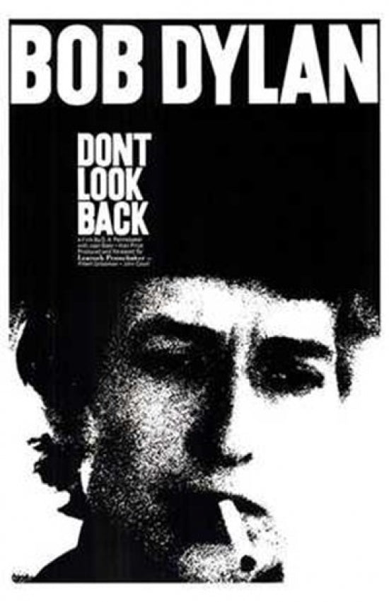Don't Look Back Movie Poster Print with vibrant design